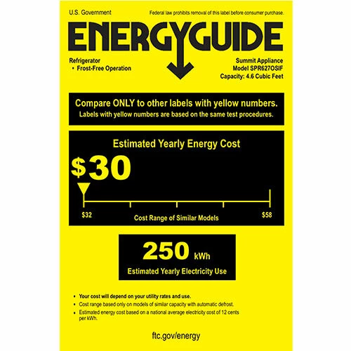 Summit Appliance Summit Indoor-Outdoor Built In-Freestanding Refrigerator 4.6 Cu. Ft. Black - Image 5