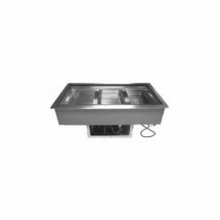Supreme Metal Cold Food Well Unit, Drop-In, Refrigerated, (4) Pan Size, 60-1/2"L