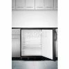 Summit Appliance Summit ADA Comp Built in Undercounter Refrigerator 5.5 Cu. Ft. Black