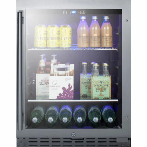 Summit Appliance Summit Beverage Center For Built-In Or Free Standing Use, Residential/Commercial, ADA Compliant