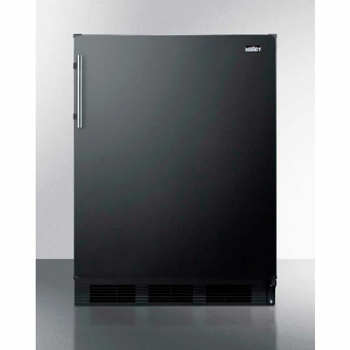 Summit Appliance Summit-ADA Compliant Built-In Undercounter Refrigerator-Freezer, 5.1 Cu. Ft, 24"W - Image 5