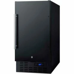 Summit Appliance Summit 18" Wide Built-In All-Refrigerator, 17-3/4"W x 24"D x 34-1/4"H, 2.7 Cu.Ft