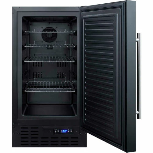 Summit Appliance Summit 18" Wide Built-In All-Refrigerator, ADA Compliant, 17-3/4"W x 24"D x 31-1/2"H, 2.7 Cu.Ft