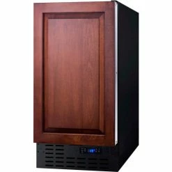 Summit Appliance Summit 18" Wide Built-In All-Refrigerator, 17-3/4"W x 24"D x 34-1/4"H, 2.7 Cu.Ft
