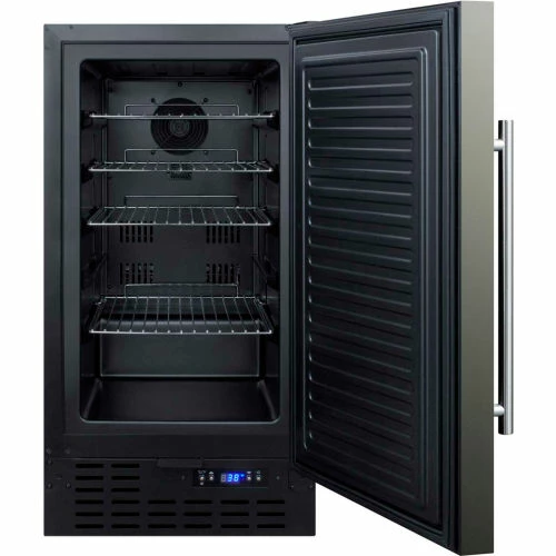 Summit Appliance Summit 18" Wide Built-In All-Refrigerator, ADA Compliant, 17-3/4"W x 24"D x 31-1/2"H, 2.7 Cu.Ft