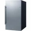 Summit Appliance Summit Shallow Depth Built-In All-Refrigerator, 19"W x 17-1/4"D x 33"H, 3.13 Cu.Ft