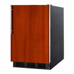 Summit Appliance Summit-Built-In Undercounter All-Refrigerator, Auto Defrost, Deluxe Interior, Black