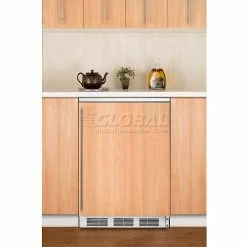 Summit Appliance Summit Built In Undercounter All Refrigerator 5.5 Cu. Ft. White