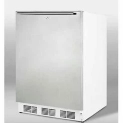 Summit Appliance Summit-ADA Comp All-Refrigerator For Freestanding ,, S/S Door, Lock