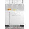Summit Appliance Summit-32"H All-Refrigerator For Built-In Use Under ADA Comp Counters, Front Lock