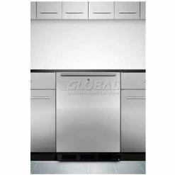 Summit Appliance Summit-32"H ADA Comp Built-In Undercounter Refrigerator, Lock