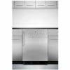Summit Appliance Summit-32"H All-Refrigerator For Built-In Use Under ADA Counters,, Black,