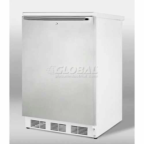 Summit Appliance Summit Commercial Built In Undercounter Refrigerator W/Lock 5.5 Cu. Ft. White - Image 2