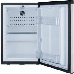 Summit Appliance Summit Compact Minibar W/ Stainless Steel Door & Front Lock 15-7/8"W X 19-1/2"D X 22-1/4"H