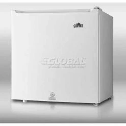 Summit Appliance Summit Compact Refrigerator/Freezer, White, 1.7 Cubic Feet Capacity