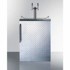 Summit Appliance Summit-Beer Dispenser, Built-In Residential, 5.6 Cu. Ft., 24"W x 33-1/2"H, Black