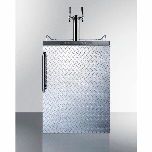 Summit Appliance Summit-Beer Dispenser, Built-In Residential, 5.6 Cu. Ft., 24"W x 33-1/2"H, Black