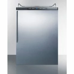 Summit Appliance Summit-Beer Dispenser, Built-In Residential, 5.6 Cu. Ft., 24"W x 33-1/2"H, S/S