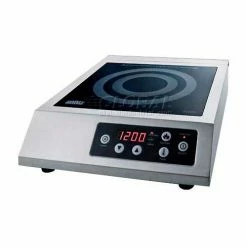 Summit Appliance Summit-110V Induction Cooktop For Portable Commercial Use, Black