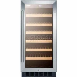 Summit Appliance Summit-15"W Wine Cellar For Built-In Or Freestanding Use,, Digital Controls, LED Light