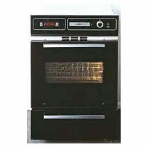 Summit Appliance Summit-Glass Gas Wall Oven, Electronic Ignition, Window, Black
