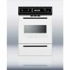 Summit Appliance Summit-Gas Wall Oven, Electric Ignition, Clock/Timer, Window, White