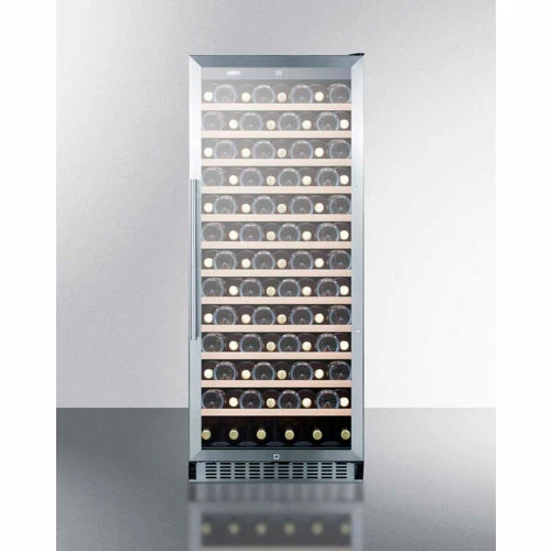 Summit Appliance Summit-Single-Zone Wine Cellar W/Glass Door, 202 Bottle Capacity, 23-5/8" Wide - Image 2