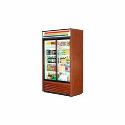 True® GDM-41SL Refrigerated Merchandiser 2 Section - 47-1/8"W X 24-1/8"D X 78-5/8"H