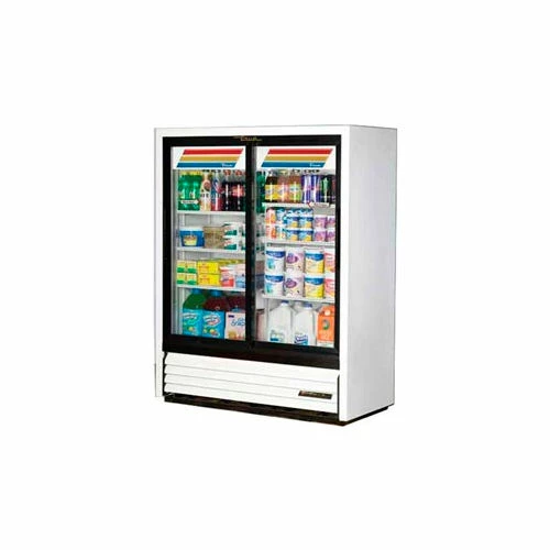 True® GDM-41SL-60 Convenience Store Cooler 2 Section - 47-1/8"W X 21"D X 59-7/8"H