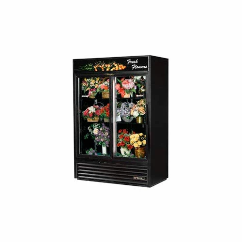 True® GDM-47FC Floral Merchandiser 2 Section - 54-1/8"W X 29-5/8"D X 78-5/8"H
