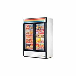 True® GDM-49F Freezer Merchandiser 2 Section - 54-1/8"W X 29-7/8"D X 78-5/8"H
