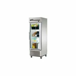 True® T-23G-LD Reach In Refrigerator 23 Cu. Ft. Stainless Steel