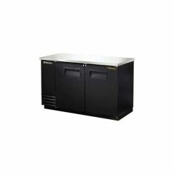 True® TBB-2 Back Bar Cooler 2 Section - 58-7/8"W X 27-3/4"D X 37"H