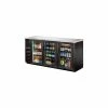 True® TBB-24-72G Back Bar Cooler 3 Section - 73-1/8"W X 24-1/2"D X 35-5/8"H