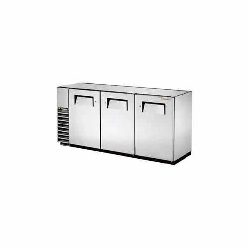 True® TBB-24GAL-72-S Back Bar Cooler 3 Section - 73-1/8"W X 24-1/2"D X 34-1/4"H