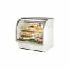 True® TCGG-48 Curved Glass Deli Case - 48-1/4"W X 35-1/4"D X 47-3/4"H
