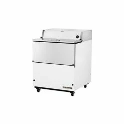 True® TMC-34-HC Mobile Milk Cooler 8 Crates - 34"W X 33-3/8"D X 41-1/2"H