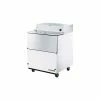 True® TMC-34-SS-HC Mobile Milk Cooler 8 Crates - 34"W X 33-3/8'"D X 41-1/2"H