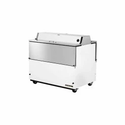 True® TMC-49-DS-HC Mobile Milk Cooler 12 Crates Dual Sided - 49"W X 33-3/8"D X 41-1/8"H