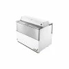 True® TMC-49-DS-SS-HC Mobile Milk Cooler 12 Crates Dual Sided - 49"W X 33-3/8"D