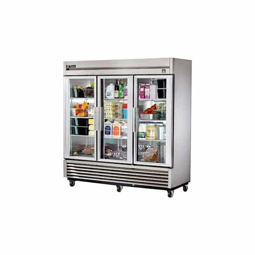 True® TS-72G-LD Reach In Refrigerator 72 Cu. Ft. Stainless Steel