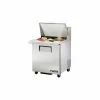 True® TSSU-27-12M-B Mega Top Sandwich/Salad Unit - 27-5/8"W X 34-1/8"D X 40-3/8"H
