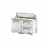 True® TSSU-48-12D-2ADA Sandwich/Salad Unit - 48-3/8"W X 30-1/8"D X 36-3/4"H