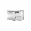 True Low Pro. Undercounter Refrigerator 33 38°F 48-3/8"W x 30-1/8"D TUC-48D-2-LP