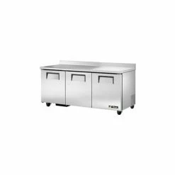 True Work Top Refrigerator 3 Section - 72-3/8"W x 30-1/8"D x 33-3/8"H - TWT-72