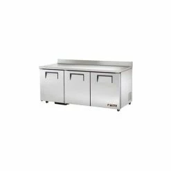 True Work Top Refrigerator 3 Section - 72-3/8"W x 30-1/8"D x 33-3/8"H - TWT-72-ADA