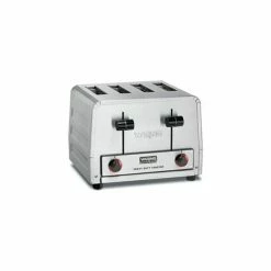 Waring WCT800RC - Toaster, Heavy Duty, Stainless Steel 4 Slice