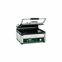 Waring WFG250 - Panini Grill, Smooth Top & Bottom, 120V