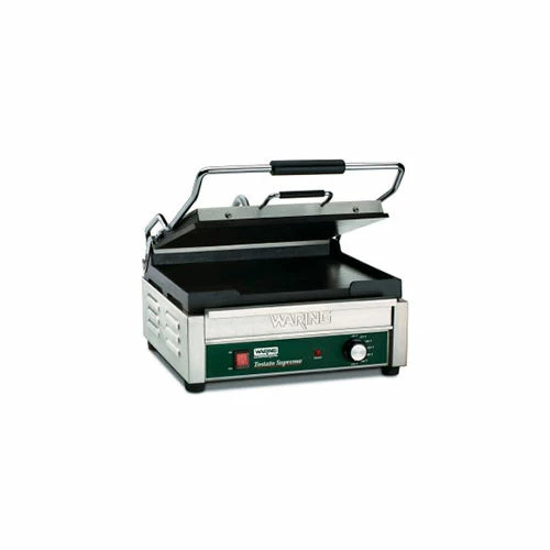 Waring WFG250 - Panini Grill, Smooth Top & Bottom, 120V