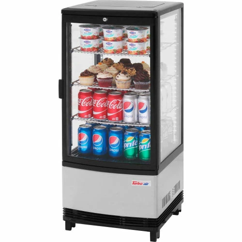 Turbo Air 360° Diamond Show Case Merchandiser